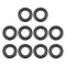 MECCANIXITY Nitrile Rubber O Ring, 0.67" OD, 0.35" ID, 0.16" Width NBR Sealing Gasket Washer, Pack of 10