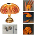 HFLWYWD DIY Sea Urchin Night Light,Portable Sea Urchin Beach Themed Night Light,Sea Urchin Shell Night Lamp, Funny