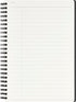 Maruman MNEMOSYNE Notebook 8.27 x 5.83 Inches (A5), 80 Sheets, 8mm Ruled 24-Line, Black, 1 ea. (N175)