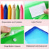 Plastic Document File Folder, A4 Size Expandable Poly Envelopes, Waterproof Transparent File Pouch with Snap Closure &