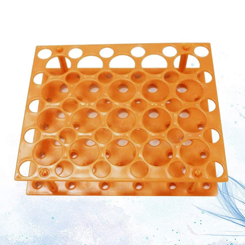ULTECHNOVO Cleaning Supplies Tube Racks, 15ml/50ml Detachable Holder for Laboratory, Clear Tray