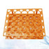 ULTECHNOVO Cleaning Supplies Tube Racks, 15ml/50ml Detachable Holder for Laboratory, Clear Tray