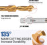 11 Pieces Screw Extractor Set, Metric Easy Out Bolt Extractor Set, Reverse Drill Bit Extractor Set for Removing Broken Screws, Bolts, and Studs