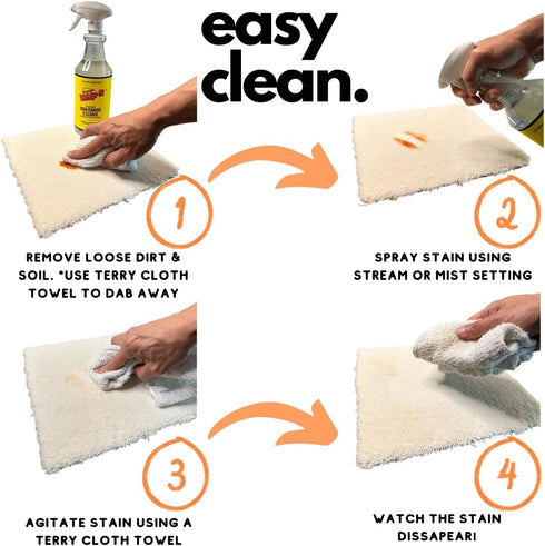 500 32 OZ Whip It Cleaner, Multi Purpose Stain Remover Professional Strength Spray, Plant Based Enzyme Cleaner