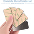 SISABAMA 30 2.36"x1.18" Pcs Adhesive Metal Plates for Magnetic Mounts Rectangular Steel Strips with Adhesive Backing