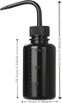 2Pcs Tattoo Wash Bottle 150ml, 5oz Water Squirt Bottle for Medical Succulent Cleaning, Black&Blue