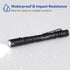 2Pack PL9000, 5Mode Pen Flashlight Rechargeable Bright Pen Light Flashlight High Lumens, Waterproof Pocket Flashlights
