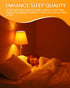 Bulbs 2000K, A19 9W E26 Bulb (60 Bulb, 2 Pack Bonlux Amber Light LED Yellow Soft Warm Sleep Light Blue Light Blocking