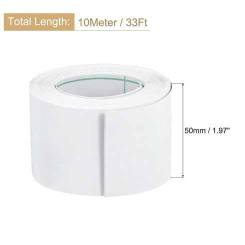 uxcell 2 Roll Wood Grain Tape, 1.97" x 33 Ft Self Adhesive Realistic Textured Repair Tape for Home Decor