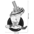 4pcs OUNONA Replacement Swivel Caster Wheel for Trolley Caster Wheels Industrial Stem Rolling Carts Brakes
