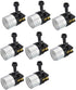 UCCKEYI 8Pcs 3-Way Lamp Socket Replacement, UL Listed Turn Switch Knob Dimmer Incandescent