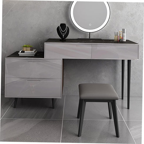 LIFKOME Set 4 Beveled Metal Furniture Legs - of for Tables and Cabinets