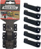 StealthMounts Bench Belt - Universal Tool Holder | Tool Holster Set - 6 Pack for Power Tools, Tape Measures, and Clips