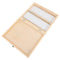 Wooden Microscope Slide Storage Box, Specimen Organizer with Lid for Laboratory, Classroom, Home Use