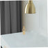180 1-Piece Pure Copper Adjustable Wall Sconce Socket Extender Sloped Ceiling Adapter for Pendant Lights Light