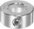 HARFINGTON 11/16" Bore Shaft Collar, 304 Stainless Steel Set Screw Collars, 1-1/4" OD, 9/16" Width for Wheel Barrow Axle