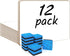 Scribbledo 12 Small White Board Dry Erase Boards Classroom Pack, Mini Whiteboards for Students & Teachers