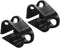 PATIKIL Plastic Tube Tubing Clamps, 2Pcs Adjustable Hose Clamp Clip for Laboratory Pinch Valve, Black
