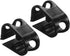 PATIKIL Plastic Tube Tubing Clamps, 2Pcs Adjustable Hose Clamp Clip for Laboratory Pinch Valve, Black