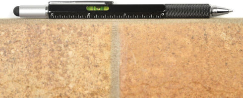 TEK PEN 2.0 Tactical Multi-Tool Utility Pen with Ruler, Bubble Level, Screwdriver, and Touchscreen Stylus