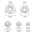 100Pcs Flat Penny Washers, 5 Sizes Stainless Steel Large OD M4, M5, M6, M8, M10 Flat Repair Washers for Screws