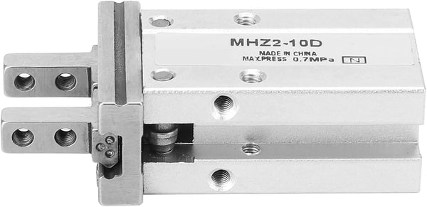 Air Cylinder, MHZ2-10D Parallel Pneumatic Finger Cylinder, 10mm Bore, Double/Single Acting