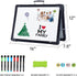 Small Dry Erase White Board, TANKEE Magnetic Desktop Foldable Whiteboard, Portable Mini Easel for Drawing and Memo