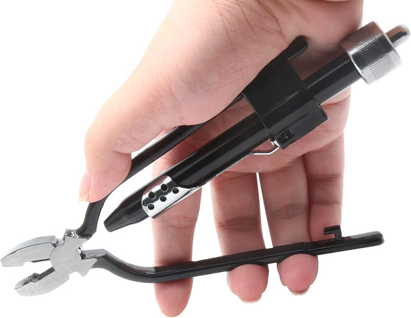 6 Inch Safety Wire Twist Pliers, Aircraft Wire Pliers, Aviation Reversible Wire Twister Tool for Electrical Pliers Auto