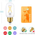 T45/T14 E26 Bulbs Dimmable, 2W(25 3000K, Bulb, Bulb 3-Pack LED Watt Equivalent), Soft White Tube LED Light Vintage