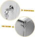 Package 1pcs Veemoon Wall Mounted Milk Box with Lock Secure Container for Outdoor Use Milk Storage Organizer Portable