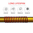 BTF-LIGHTING 32.8ft/10m 2 Pin 20AWG LED Strip Light Ribbon Electrical Extension Cable Wire, Red Black