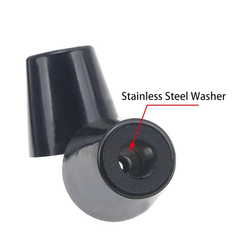 8Pcs Large Anti-Vibration Heavy Rubber Landing Mat Feet with T-Nut Screw Wrench for 4040 Series