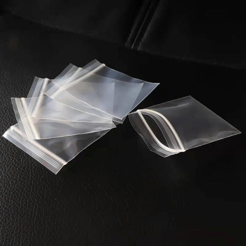 Mini Ziplock Bags 2x2 - 400pcs Transparent Small Plastic Bags for Jewelry, Pills, Coins