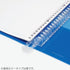 Kokuyo Campus Slide Binder, B5, 26 Holes, Up to 100 Sheets, Transparent Stripes, Japan Import