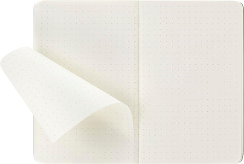 Moleskine Cahier Journal, Soft Cover, Pocket (3.5" x 5.5"), Dotted, Black, Set of 3