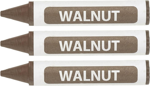 PATIKIL Furniture Markers Touch Up, 3Pcs Wax Wood Filler Sticks Furniture Repair
