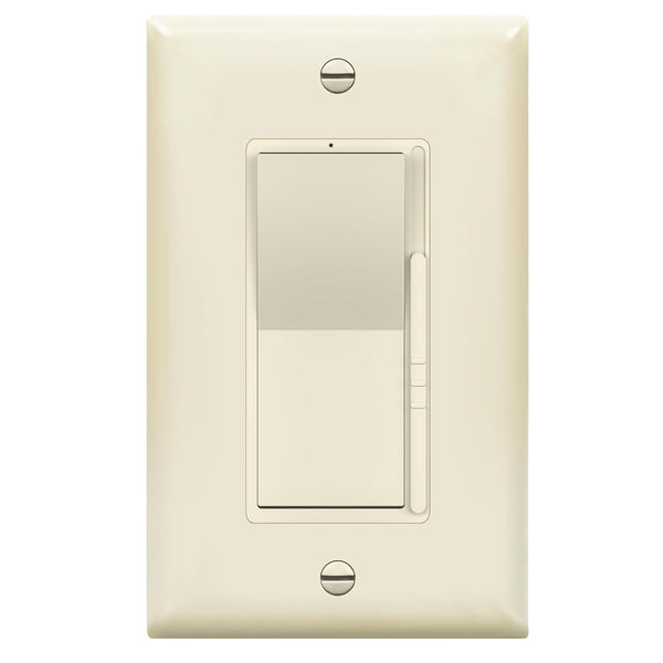 TOPGREENER Kalide Dimmer Light Switch, LED Dimmer Switch, Full Range Dimming, Single