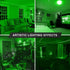 8 Pack A19 LED Red and Green Light Bulbs, 120V E26 Base, 9 Watt (60-watt Replacement) for Party Decoration