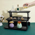 3-Tier PH PandaHall Wood Display Stand, Wooden Shelf Retail Tabletop Display Riser Perfume Stand Rack Organizer