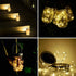 Solar Mason Jar Lights, 8 Pack 15 LED Waterproof Fairy Firefly Jar Lids String Lights (No Jars)