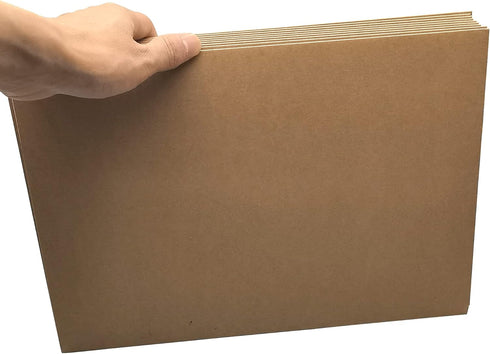 Funny Live 10 Pcs A4 Kraft String Envelope File Folders Organizer for Projects, Contracts, Bills, Office Supplies