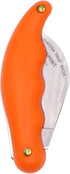 Zenport K107 Folding Horticulture Knife, 3.5-Inch Stainless Steel Blade, Orange