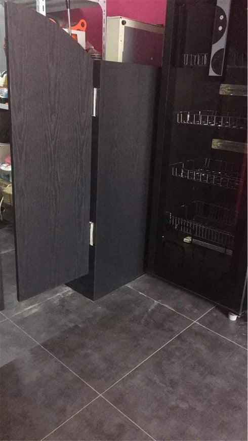 Yancorp Matte Black Contact Paper - Peel and Stick Wallpaper for Countertops, Removable for Cabinets & Desks