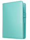 Mymazn Server Books for Waitress, Organizer Wallet for Restaurant Waitstaff, Guest Check Book Holder, Turquoise Green