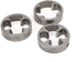 Akozon PVC Thread Tool Maker NPT Die Set Pipe Round Die Set Manual Hand Tool for Plumbing