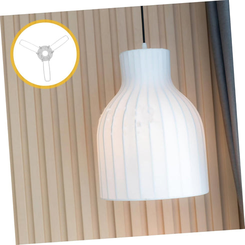 5pcs Spring Clip Adapter for Lamp Shades Firm Hold Recessed Light Fixators Compatible Ceiling Lights and Wall Sconces