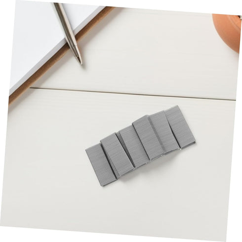 Tofficu 4pcs Galvanized Staples Heavy Duty Standard Fasteners for Staplers Office and School Use for Binding
