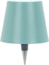 Abbott Collection Cordless Rechargeable LED Bottle Stopper Lamp/Light (Light Blue, Classic Shade,