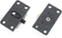 Cabinet Wardrobe Sliding Door Pulley Closet Sliding Door Wheels Sliding Cabinet Door Hardware (Black)