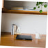 KALLORY Letter a Shaped Wooden Book Holder Book End for Desk Stylish Reading Organizer for Home Office Classroom